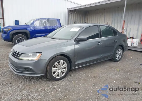 2017 Volkswagen Jetta 1.4T S из США, поврежденный, VIN 3VW2B7AJ3HM336329